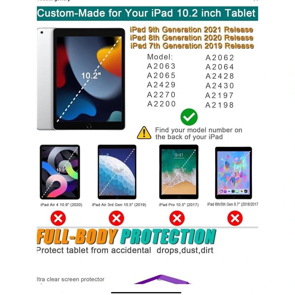 iPad‎ 9th/8th/7th Gen 10.2